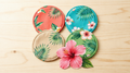 Tropical Coasters Set PDF Sewing Pattern