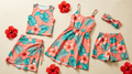 Tropical Wardrobe Capsule - 5 Garment PDF Patterns