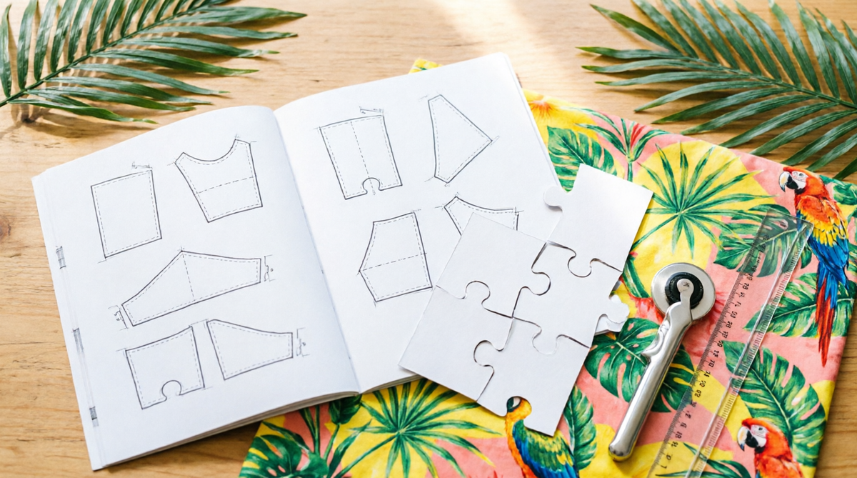 Zero-Waste Sewing System PDF Workbook